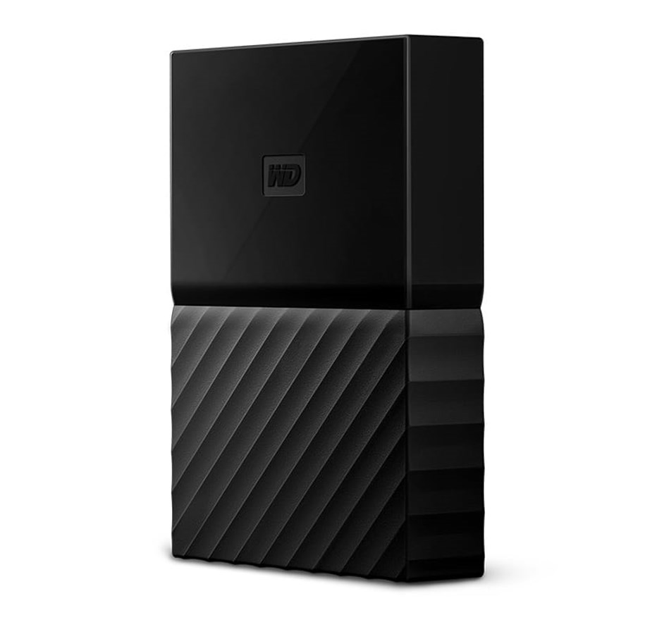 Harddisk - Ekstern - WD My Passport (NEW) Black BYNN0020BBK - 2TB - Ekstern Harddisk - Sort - WDBYFT0020BBK-WESN
