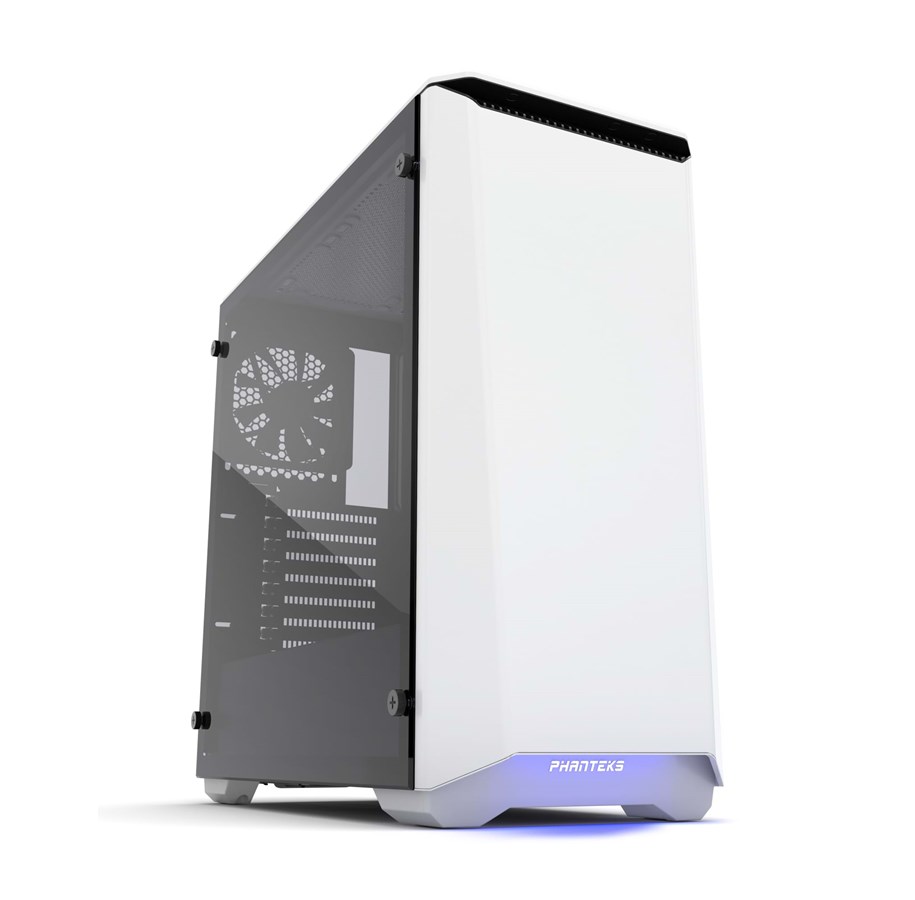 Kabinet - Phanteks Eclipse P400 Tempered Glass - White - Kabinet - Miditower - Hvid - PH-EC416PTG_WT