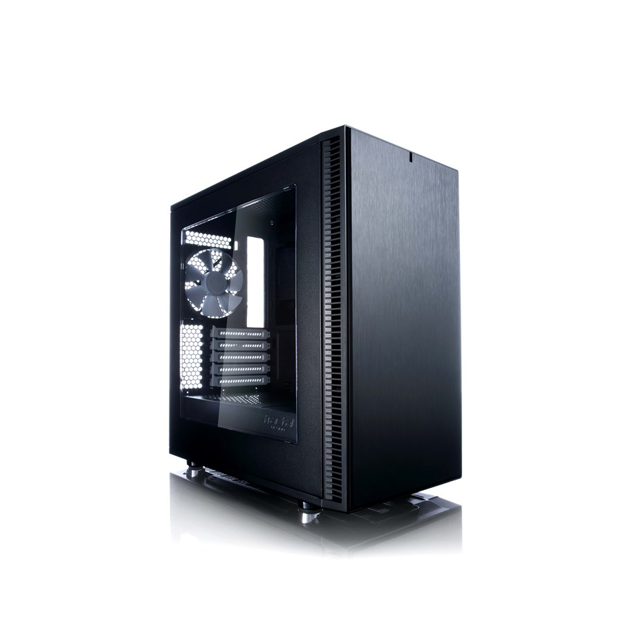 Kabinet - Fractal Design Define Mini C Window - Kabinet - Miditower - Sort - FD-CA-DEF-MINI-C-BK-W