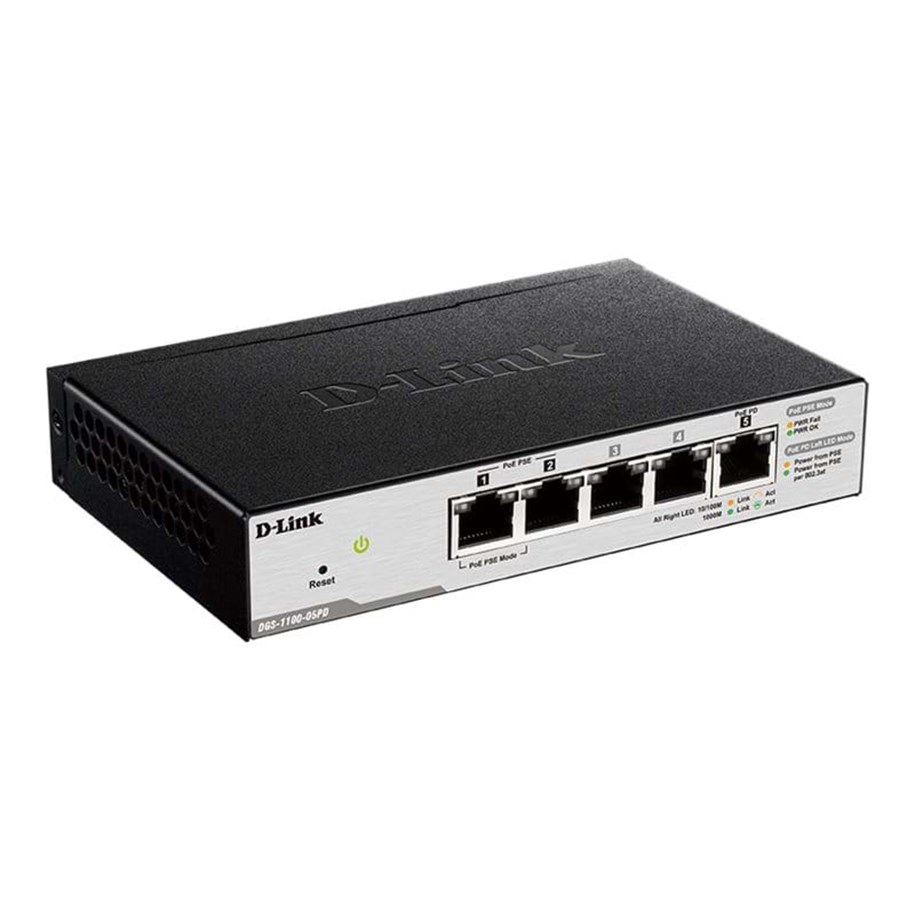 Switch - D-Link DGS-1100-05PD - DGS-1100-05PD