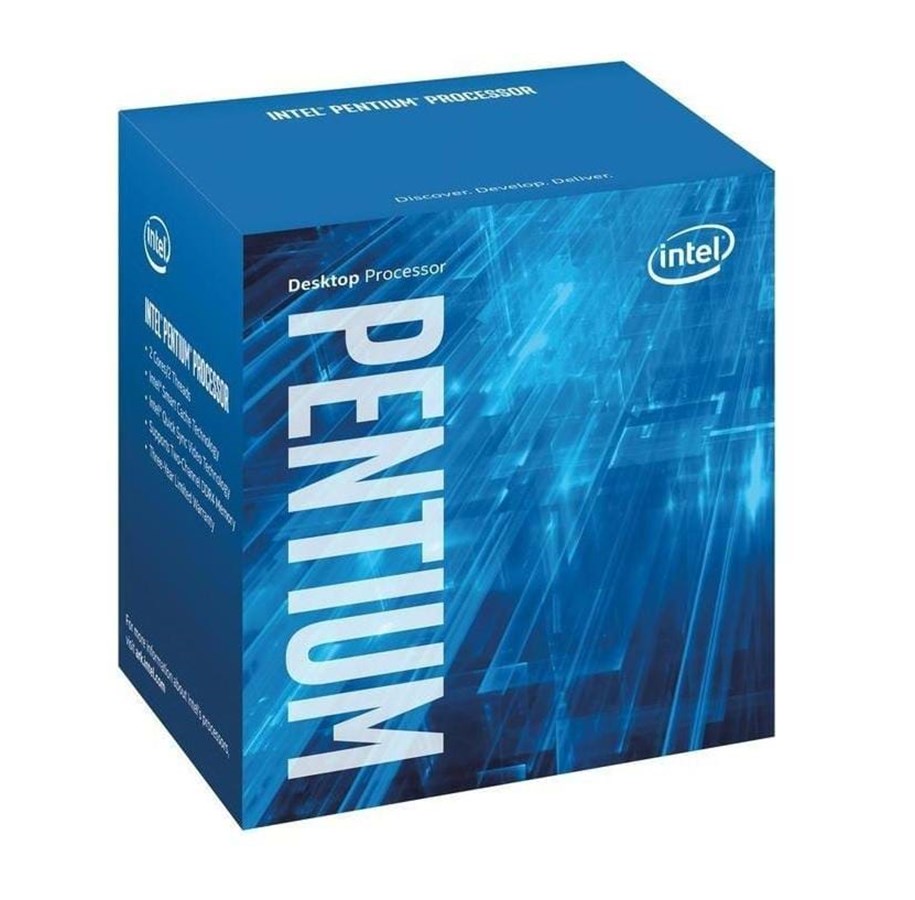 CPU - Intel Pentium G4600 Kaby Lake CPU - 2 kerner - 3.6 GHz - Intel LGA1151 - Intel Boxed (med køler) - BX80677G4600