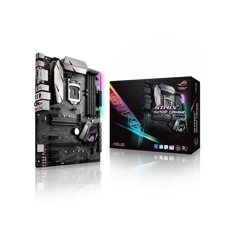 Bundkort - ASUS ROG STRIX B250F GAMING Bundkort - Intel B250 - Intel LGA1151 socket - DDR4 RAM - ATX - 90MB0TA0-M0EAY0