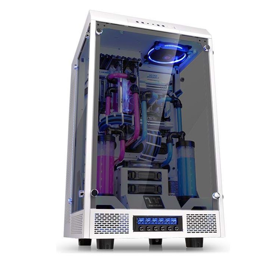 Kabinet - Thermaltake The Tower 900 - White - Kabinet - Fulltower - Hvid - CA-1H1-00F6WN-00