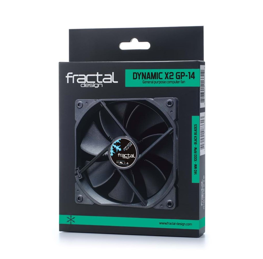 Fractal Design Fan Dynamic X2 GP-14 - Kabinet Køler - 140 mm - 18 dBA