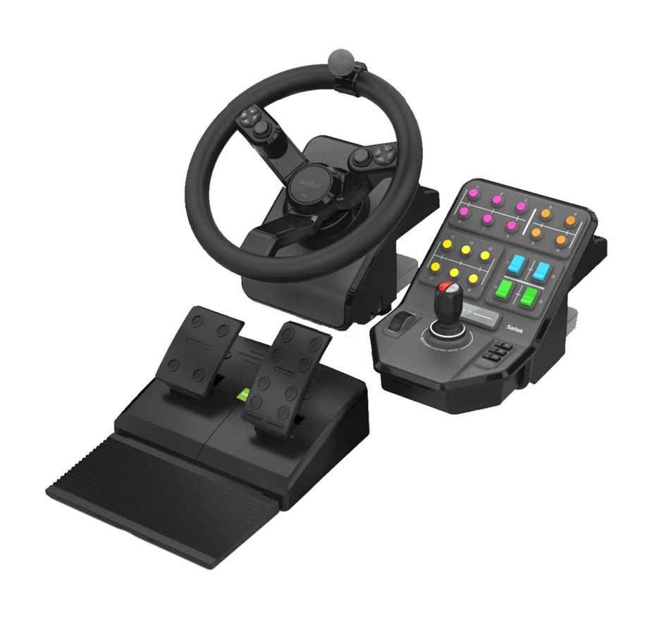 Logitech Farm Sim Controller Joystick Pedaler Speeder PC
