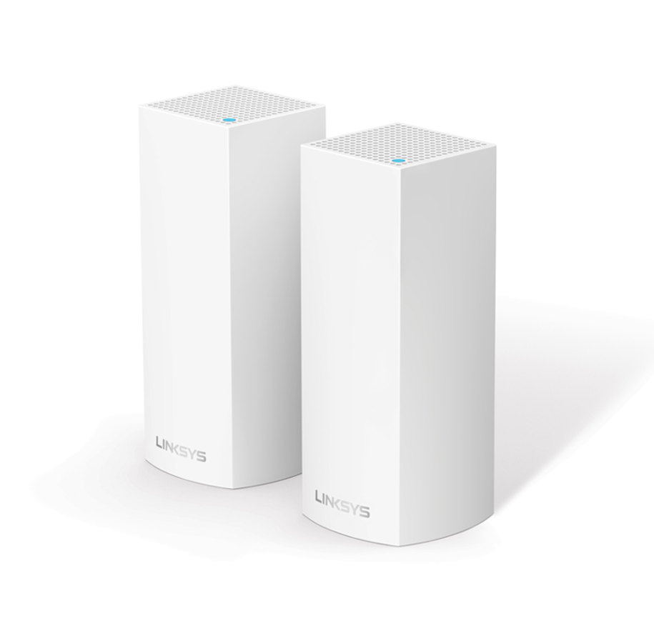 Router & firewall - Linksys WHW0302 Velop Whole Home Mesh Wi-Fi System (pack of 2) AC2200 - Mesh router Wi-Fi 5 - WHW0302-EU