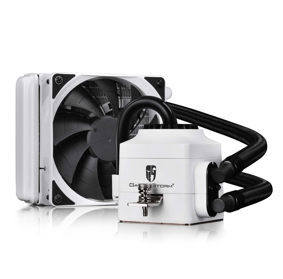 CPU Køler - DeepCool Captain 120 EX White - CPU Vandkøling - Max 31 dBA - CAPTAIN-120-EX-WHITE