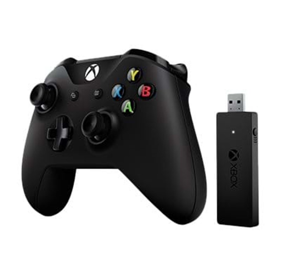 Spil tilbehør - Microsoft Xbox Controller + Wireless Adapter for Windows - Wireless Controller - PC - CWT-00002