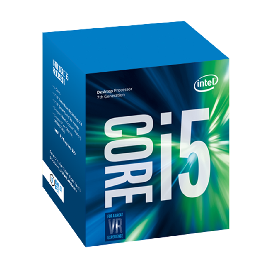 CPU - Intel Core i5-7600T Kaby Lake CPU - 4 kerner - 2.8 GHz - Intel LGA1151 - Intel Boxed (med køler) - BX80677I57600T