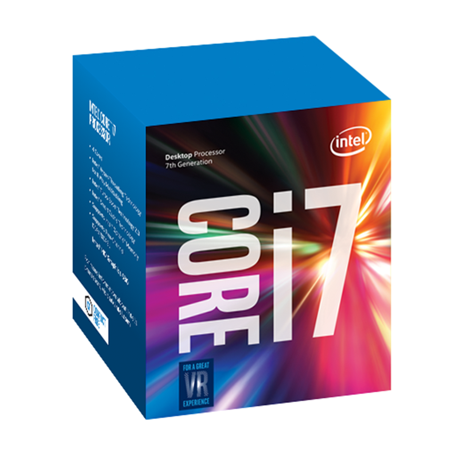 CPU - Intel Core i7-7700T Kaby Lake CPU - 4 kerner - 2.9 GHz - Intel LGA1151 - Intel Boxed (med køler) - BX80677I77700T
