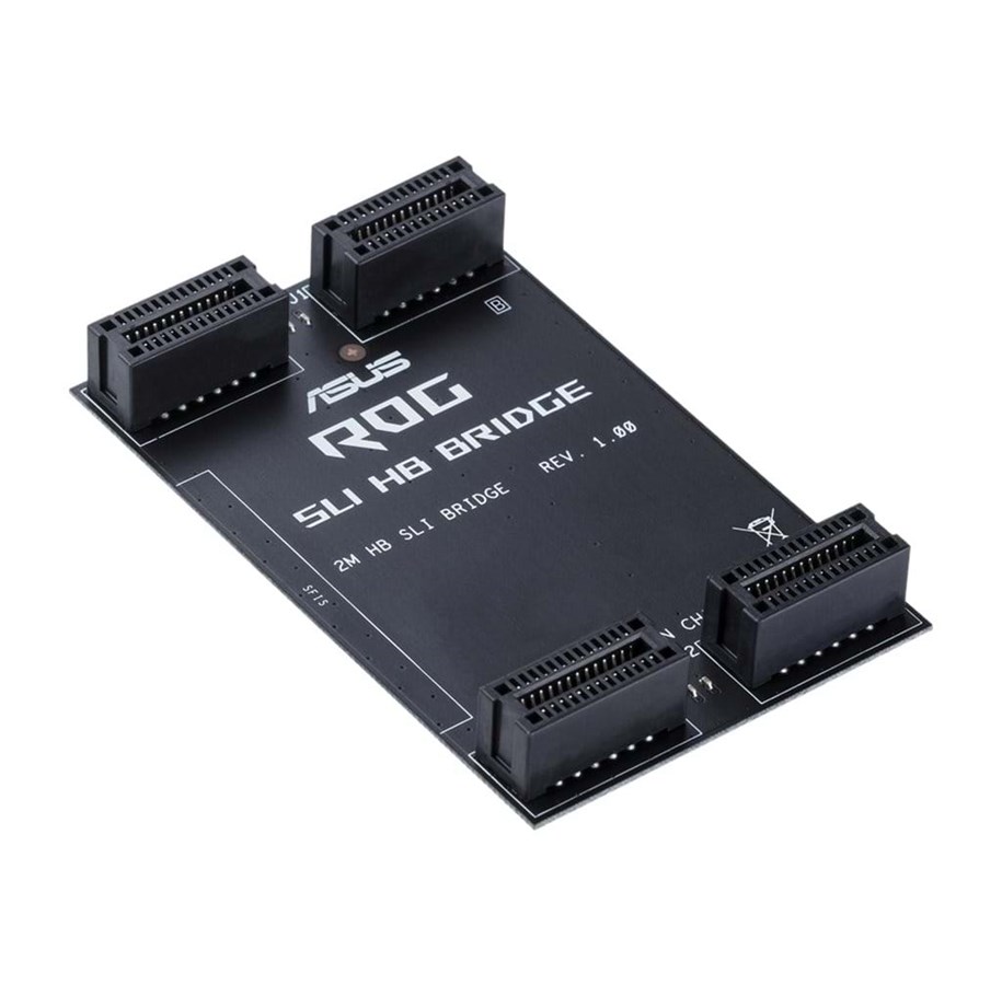 Stationær - Workstation - ASUS ROG SLI HB Bridge 2 Slot - 90MC04R0-M0UAY0