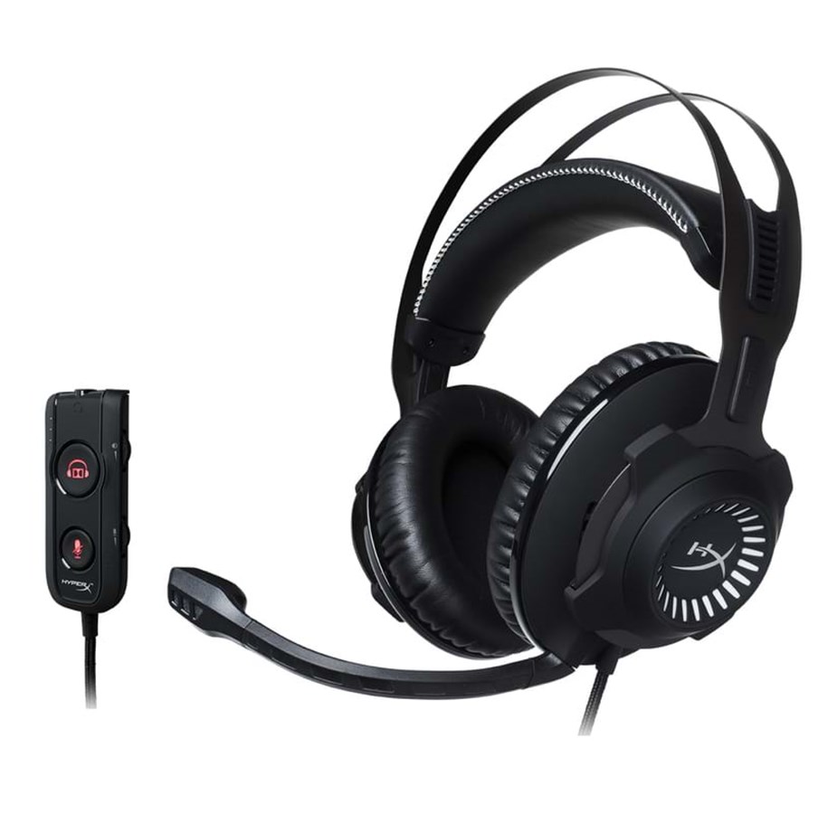 Hovedtelefoner/headset - Kingston HyperX Cloud Revolver S - HX-HSCRS-GM/EM