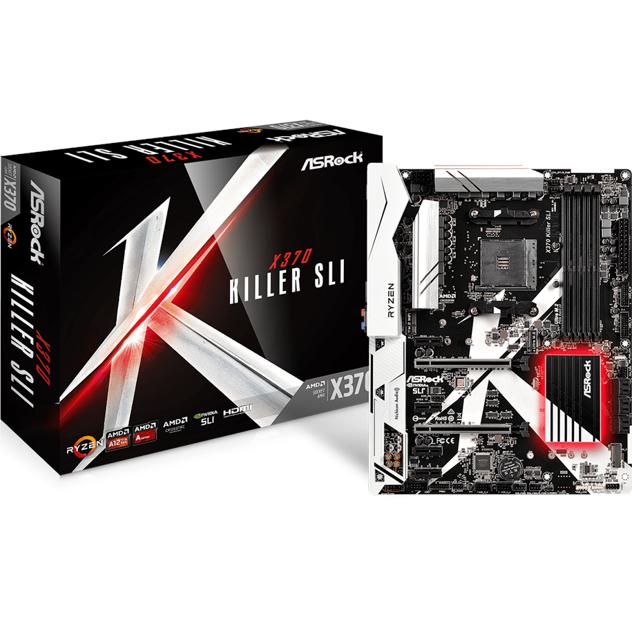Bundkort - ASRock X370 Killer SLI Bundkort - AMD X370 - AMD AM4 - DDR4 RAM - ATX *DEMO* - X370 KILLER SLI