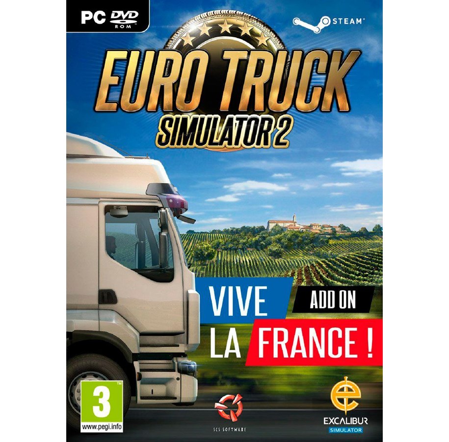 Spil - Euro Truck Simulator 2: Vive la France! - Windows - Simulation - 5055957701178