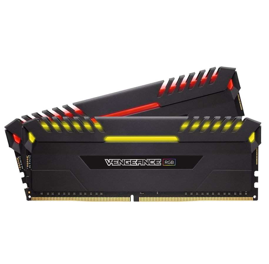 RAM - Corsair Vengeance RGB DDR4-3000 C15 BK DC - 16GB - CMR16GX4M2C3000C15