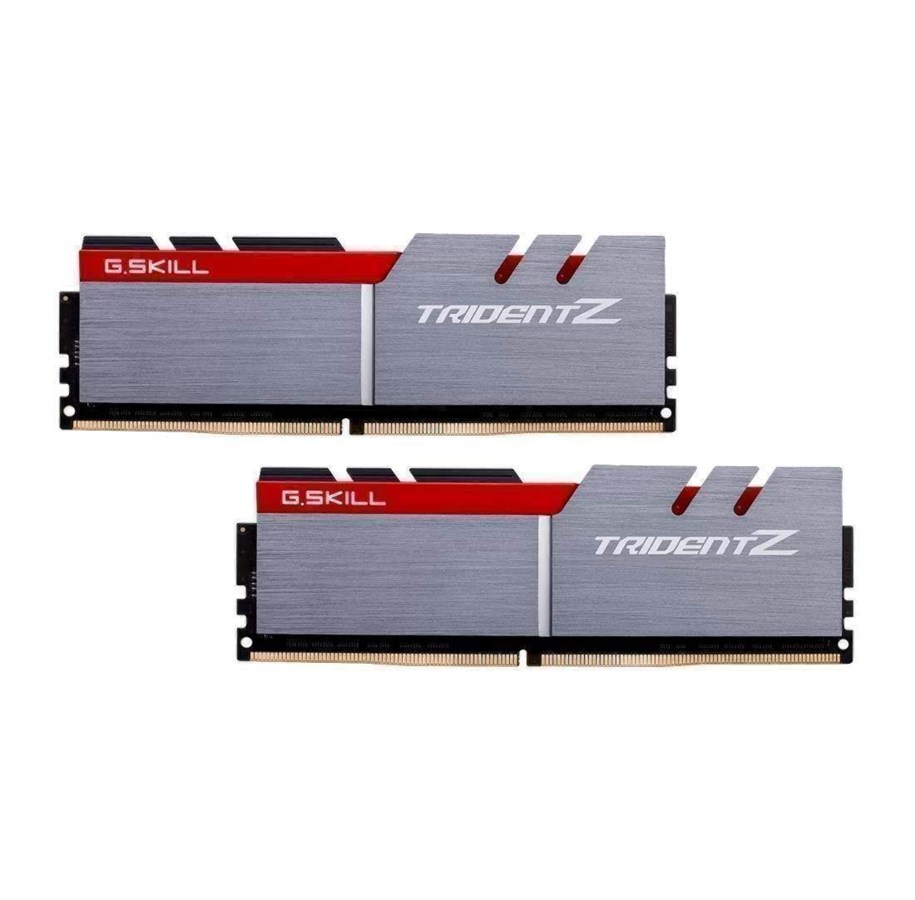 RAM - G.Skill Trident Z DDR4-3600 - 32GB - CL17 - Dual Channel (2 pcs) - Intel XMP - Sølv - F4-3600C17D-32GTZ