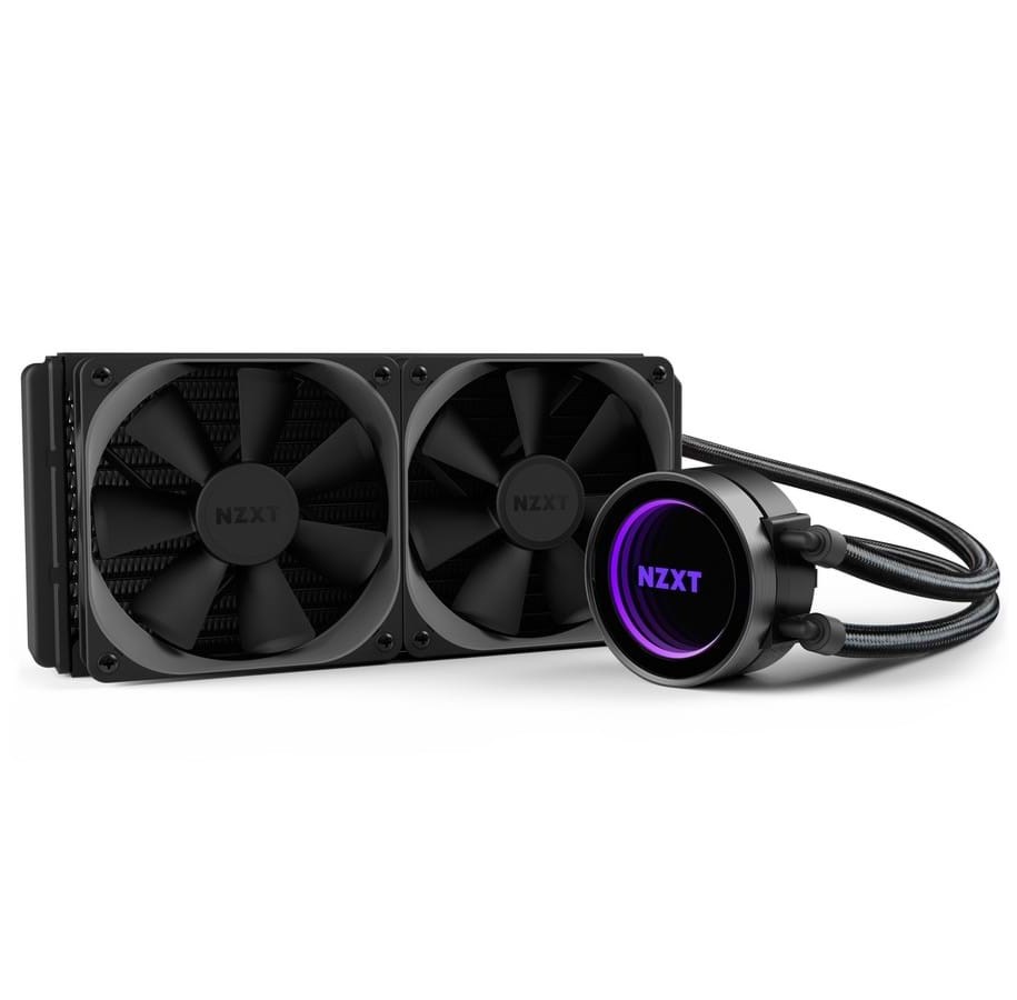 CPU Køler - NZXT Kraken X52 RGB v2 - CPU Vandkøling - Max 36 dBA - RL-KRX52-02