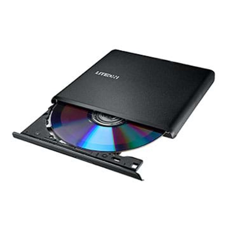 Optiske Drev (DVD / BR / Floppy) - Lite-On ES1 - DVD-RW (Brænder) - USB 2.0 - Sort - ES1
