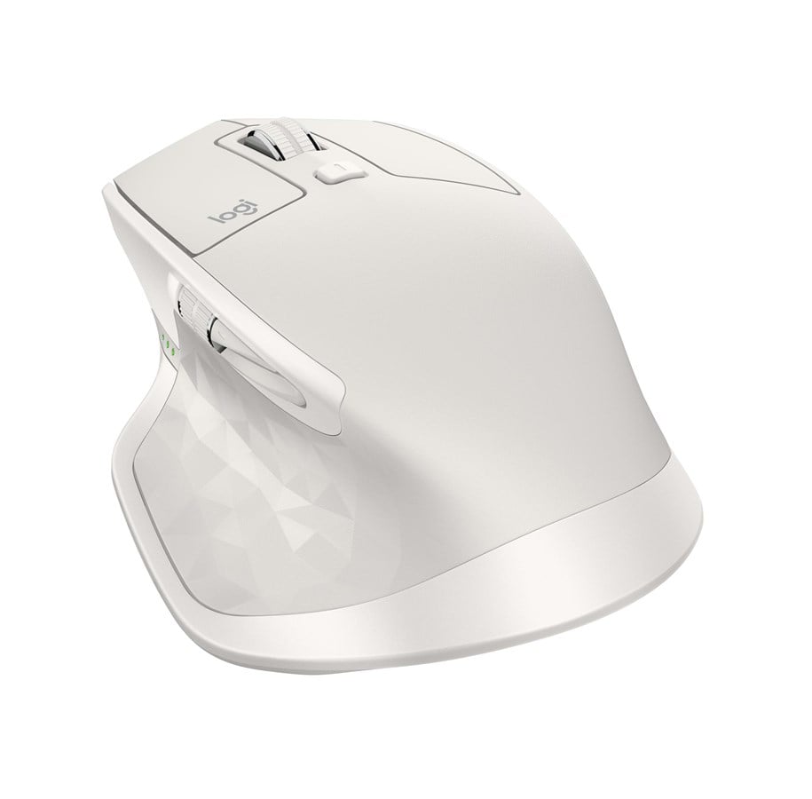 Mus - Logitech MX Master 2S Wireless Mouse - Light Grey - Ergonomisk mus - Laser - 7 knapper - Grå - 910-005141