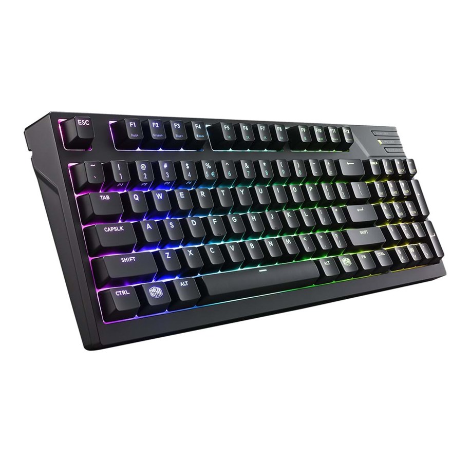 Tastatur - Cooler Master MasterKeys Pro M RGB MX Brown - ND - Gaming Tastatur - Nordisk - Sort - SGK-6040-KKCM1-ND