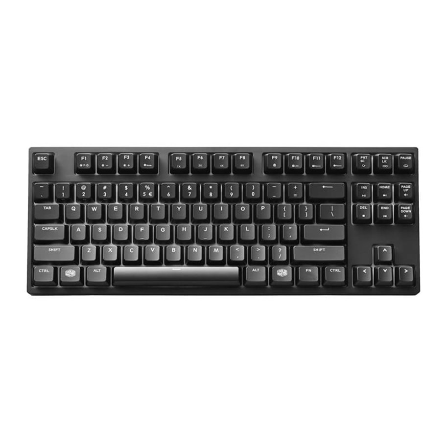 Tastatur - Cooler Master MasterKeys Pro S MX Brown - ND - Gaming Tastatur - Uden Numpad - Nordisk - Sort - SGK-4090-KKCM1-ND
