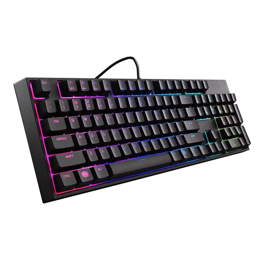 Tastatur - Cooler Master MasterKeys Lite L RGB - ND - Gaming Tastatur - Nordisk - Sort - SGK-3040-KKMF1-ND