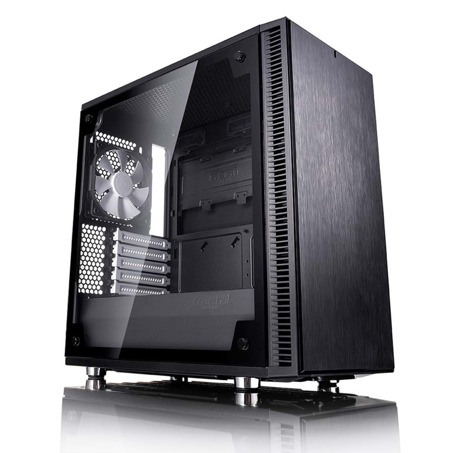 Kabinet - Fractal Design Define Mini C TG - Kabinet - Miditower - Sort - FD-CA-DEF-MINI-C-BK-TG