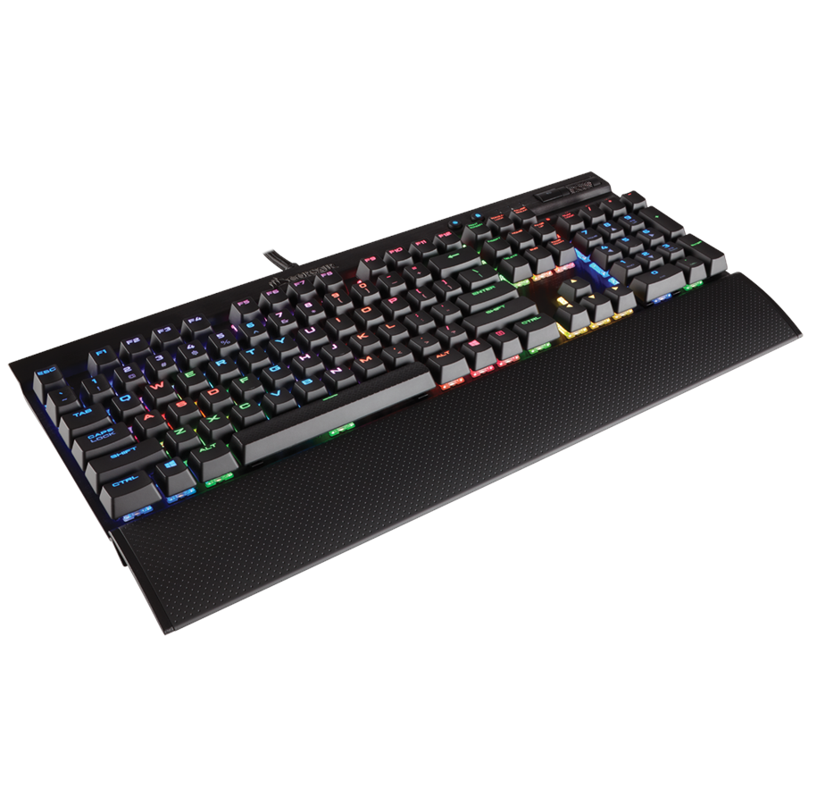 Tastatur - Corsair Gaming K70 LUX RGB MX Silent - Gaming Tastatur - Nordisk - Sort - CH-9101013-ND