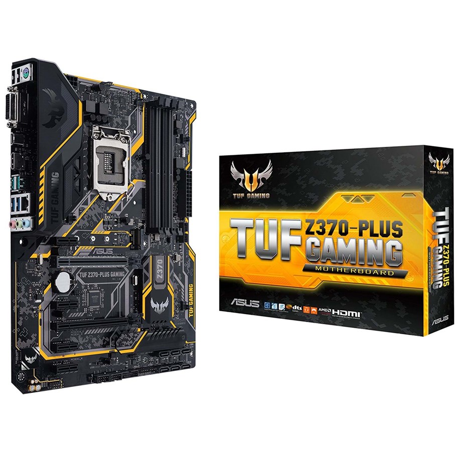 Bundkort - ASUS TUF Z370-PLUS GAMING Bundkort - Intel Z370 - Intel LGA1151 socket - DDR4 RAM - ATX - 90MB0VF0-M0EAY0