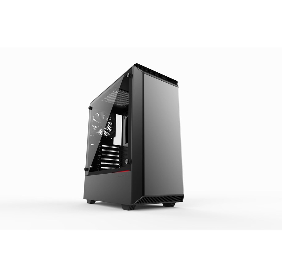 Kabinet - Phanteks Eclipse P300 Tempered Glass - Black - Kabinet - Miditower - Sort - PH-EC300PTG_BK