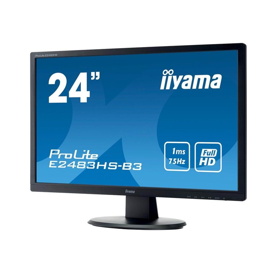 Skærm - 24" iiyama ProLite E2483HS-B3 - E2483HS-B3