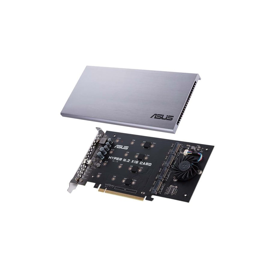 Harddisk - tilbehør - ASUS HYPER M.2 X16 CARD - 90MC05G0-M0EAY0