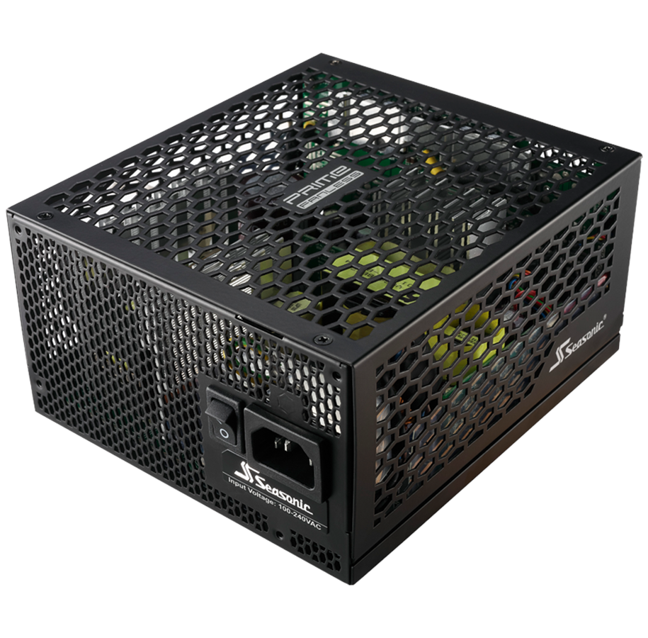 Strømforsyning - Seasonic Prime Titanium Fanless 600 Strømforsyning - 600 Watt - 0 - Fanless - ATX - 80 Plus Titanium certified - SSR-600TL