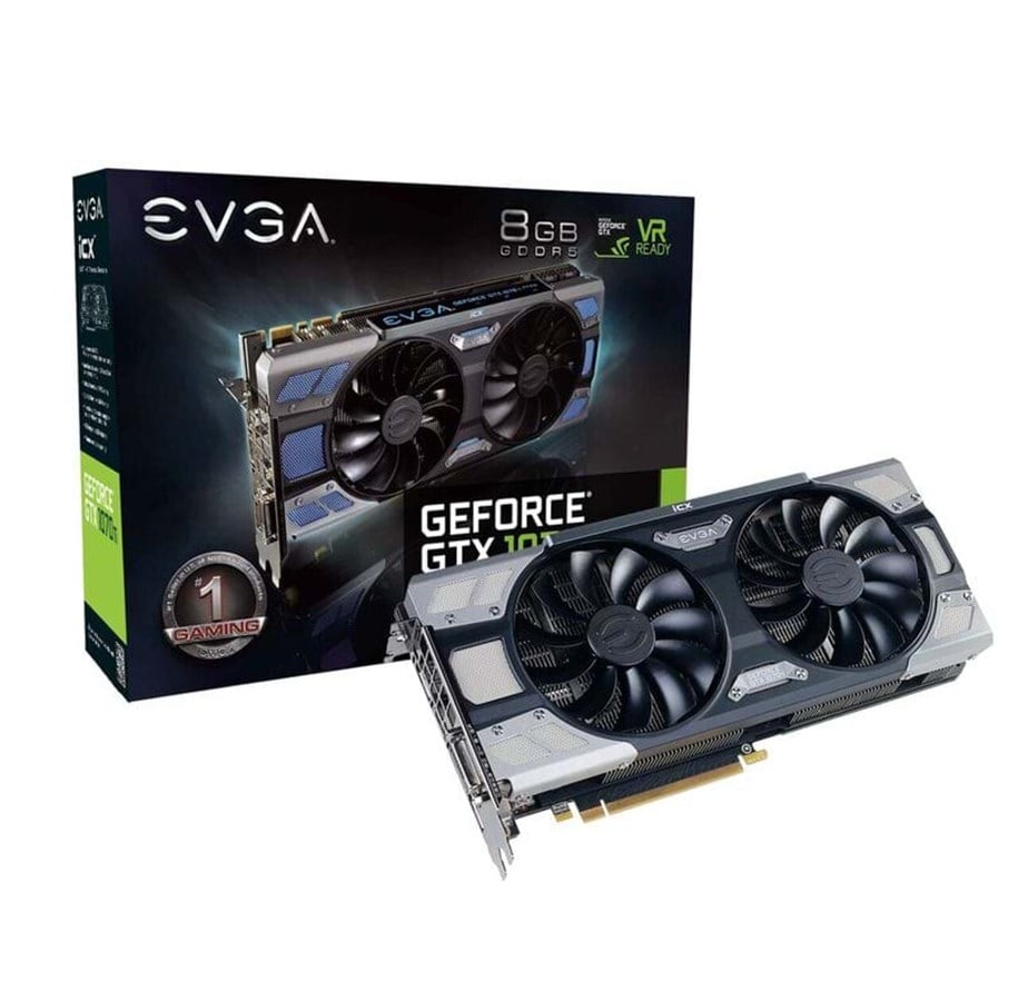 Grafikkort - EVGA GeForce GTX 1070 Ti FTW2 GAMING iCX - 8GB GDDR5 RAM - Grafikkort - 08G-P4-6775-KR