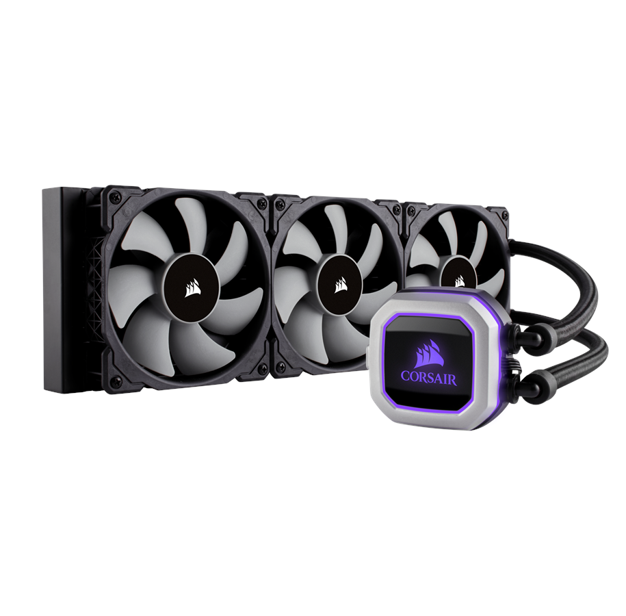 CPU Køler - Corsair Hydro H150i PRO - CPU Vandkøling - Max 25 dBA - CW-9060031-WW