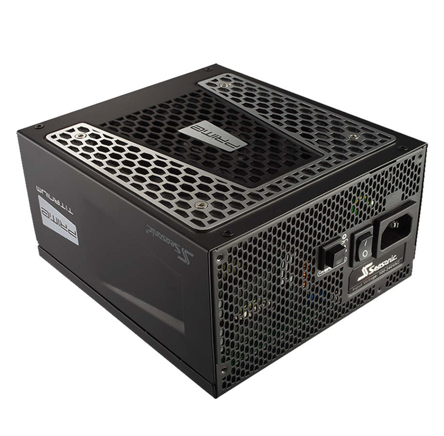 Strømforsyning - Seasonic Prime TX 750 Strømforsyning - 750 Watt - 135 mm - ATX - 80 Plus Titanium certified - PRIME TX-750
