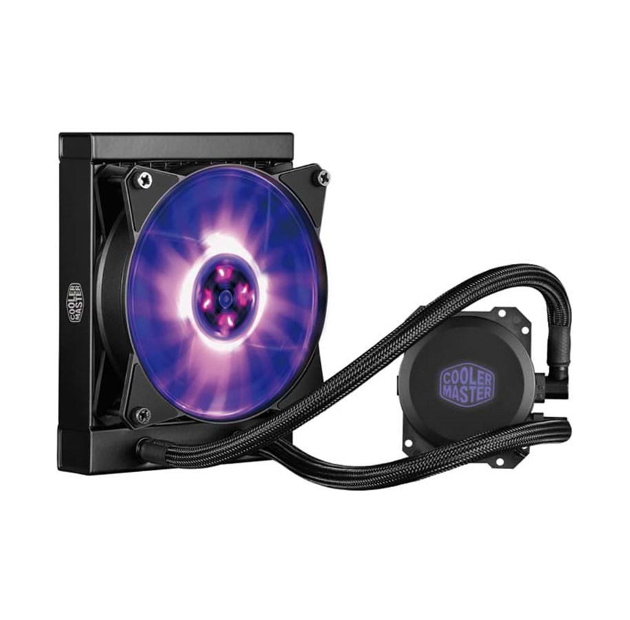CPU Køler - Cooler Master MasterLiquid ML120L RGB - CPU Vandkøling - Max 30 dBA - MLW-D12M-A20PC-R1