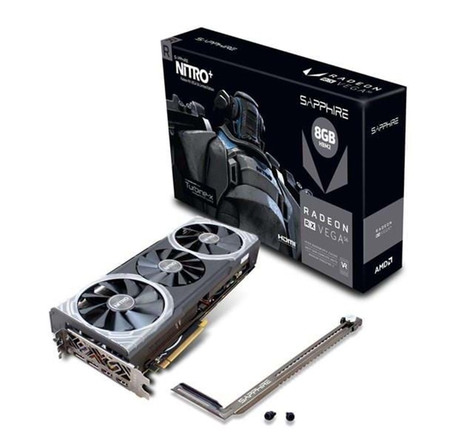 Grafikkort - Sapphire Radeon RX VEGA 56 NITRO+ - 8GB HBM2 - Grafikkort - 11276-01-40G