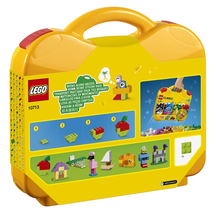 LEGO Classic 10713 Kreativ Kuffert P Lager Billig lego-classic-10713-kreativ-kuffert-p-lager-billig