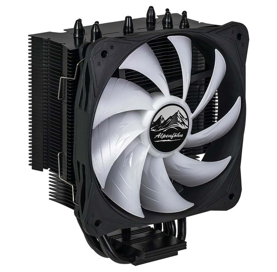 CPU Køler - Alpenföhn Ben Nevis Advanced Black RGB - CPU Luftkøler - Max 25 dBA - 84000000152