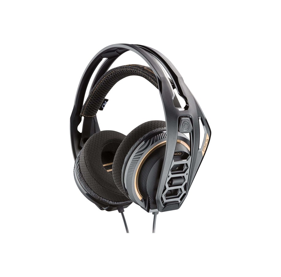 Hovedtelefoner/headset - Poly RIG 400 with Dolby Atmos - headset - 210257-05