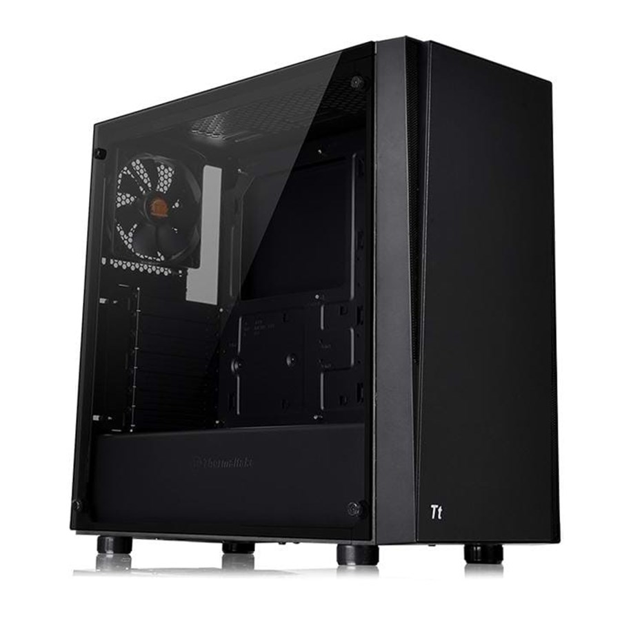 Kabinet - Thermaltake Versa J21 TG - Kabinet - Miditower - Sort - CA-1K1-00M1WN-00
