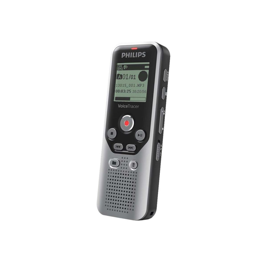MP3 Afspiller & Stemmeoptager - Philips Voice Tracer - MP3-Afspiller 8 GB - DVT1250