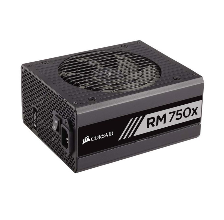 Strømforsyning - Corsair RM750x (2018) Strømforsyning - 750 Watt - 135 mm - ATX - 80 Plus Gold certified - CP-9020179-EU