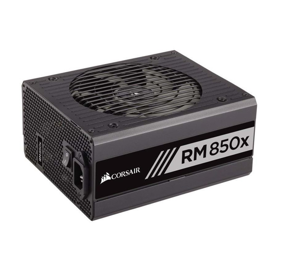 Strømforsyning - Corsair RM850x (2018) Strømforsyning - 850 Watt - 135 mm - ATX - 80 Plus Gold certified - CP-9020180-EU