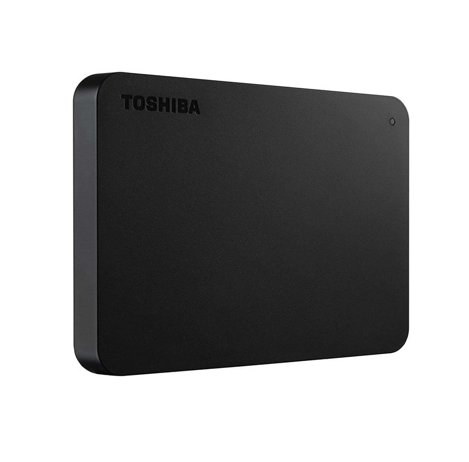 Harddisk - Ekstern - Toshiba Canvio Basics - 2TB - Ekstern Harddisk - Sort - HDTB420EK3AA