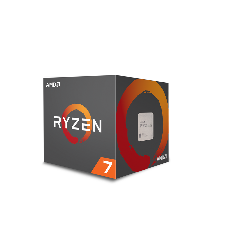 CPU - AMD Ryzen 7 2700X with Wraith Prism - Pinnacle Ridge CPU - 8 kerner - 3.7 GHz - AMD AM4 - AMD Boxed (med køler) - YD270XBGAFBOX