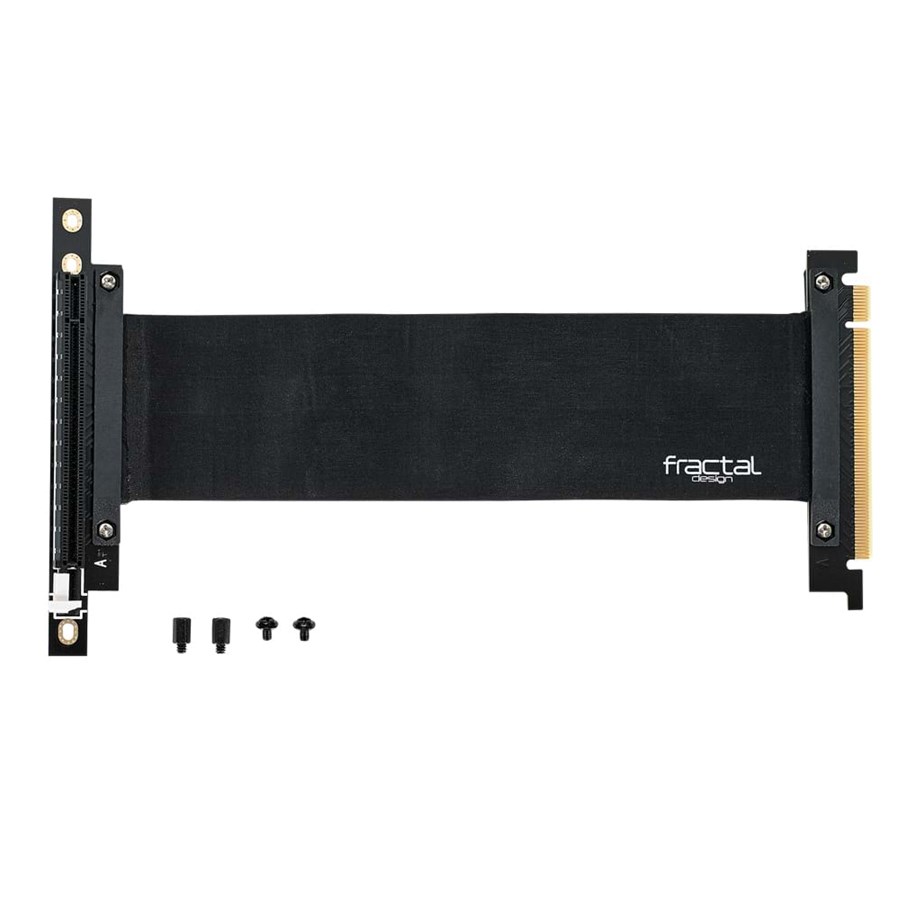 Kabinet Tilbehør - Fractal Design Flex VRC-25 PCI-E Cable - FD-ACC-FLEX-VRC-25-BK