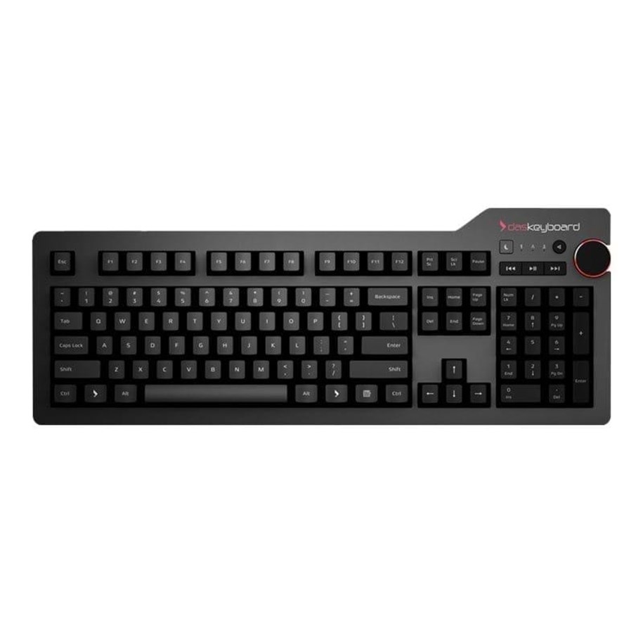 Tastatur - Das Keyboard 4 Professional MX Blue - DE - Tastatur - Tysk - Sort - DASK4MKPROCLI-DE