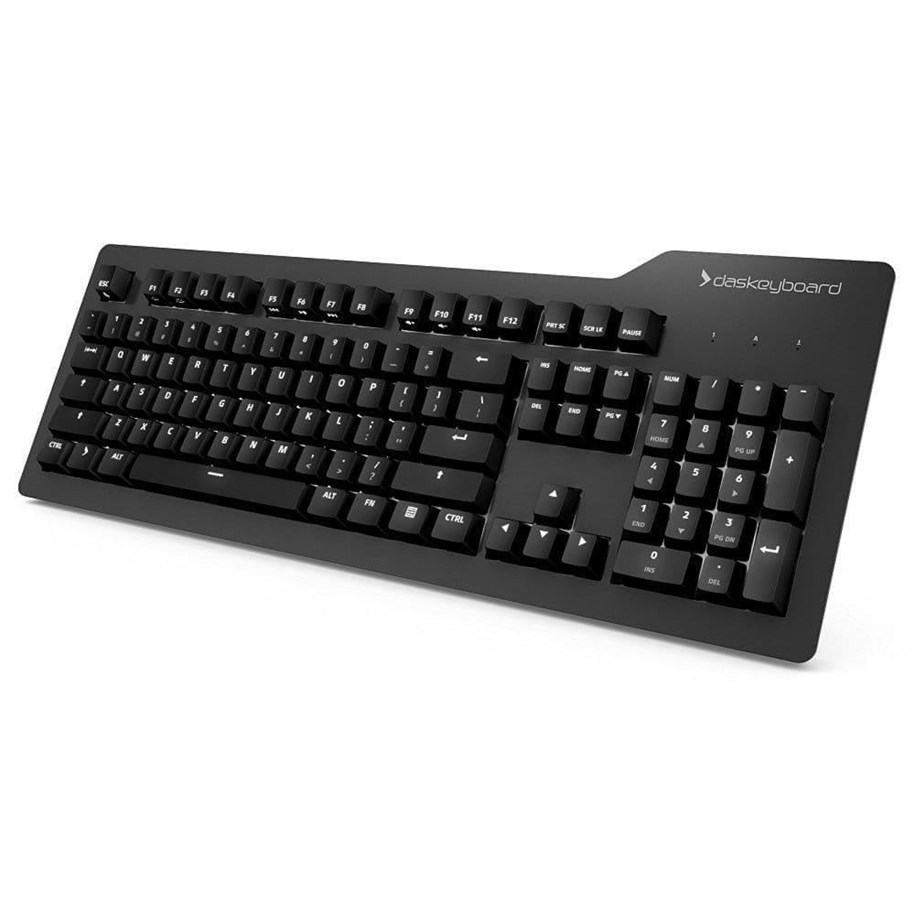 Tastatur - Das Keyboard 4 Professional root MX Brown - US - Tastatur - Amerikansk engelsk - Sort - DKPKDK4P0MNS0UUX